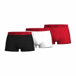 HUGO trunks (3-pack), heren boxers kort, multicolor (set met verschillende kleuren)