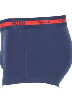 HUGO trunks (2-pack), heren boxers kort, navy
