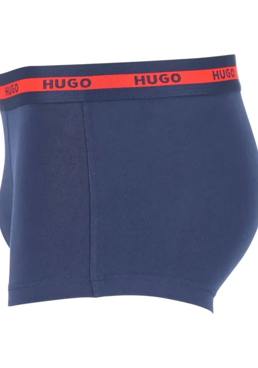 HUGO trunks (2-pack), heren boxers kort, navy