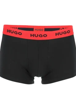 HUGO trunks (3-pack), heren boxers kort, zwart