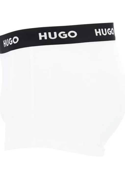 HUGO trunks (3-pack), heren boxers kort, wit