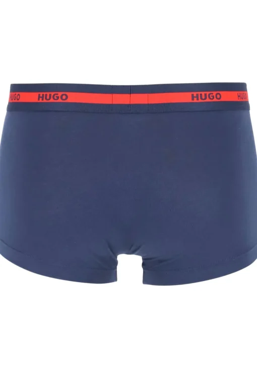 HUGO trunks (2-pack), heren boxers kort, navy