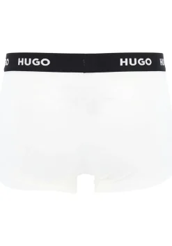 HUGO trunks (3-pack), heren boxers kort, wit