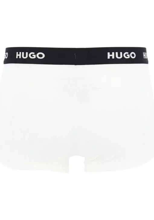 HUGO trunks (3-pack), heren boxers kort, wit