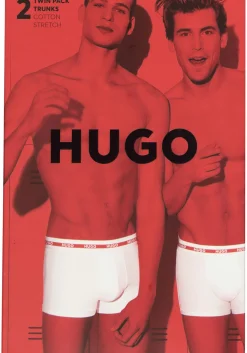 HUGO trunks (2-pack), heren boxers kort, navy
