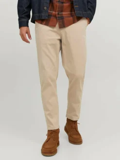 JACK & JONES Ace Harlow Chino loose fit, heren chino, beige
