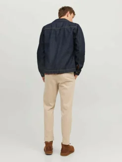 JACK & JONES Ace Harlow Chino loose fit, heren chino, beige