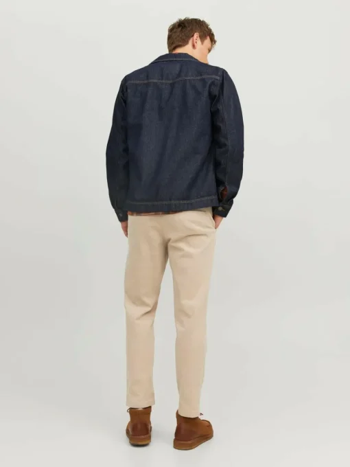 JACK & JONES Ace Harlow Chino loose fit, heren chino, beige