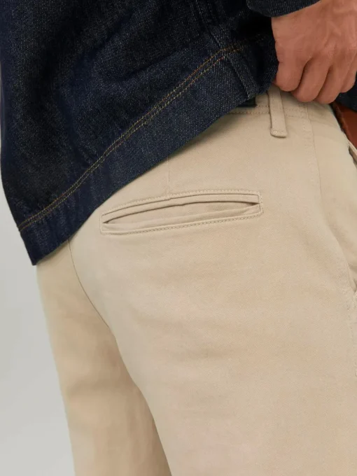 JACK & JONES Ace Harlow Chino loose fit, heren chino, beige