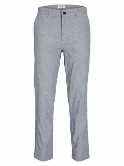 JACK & JONES Ace Summer Chino Pant relaxed fit, heren chino, licht denim melange