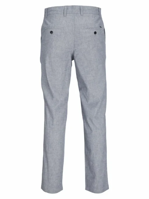 JACK & JONES Ace Summer Chino Pant relaxed fit, heren chino, licht denim melange