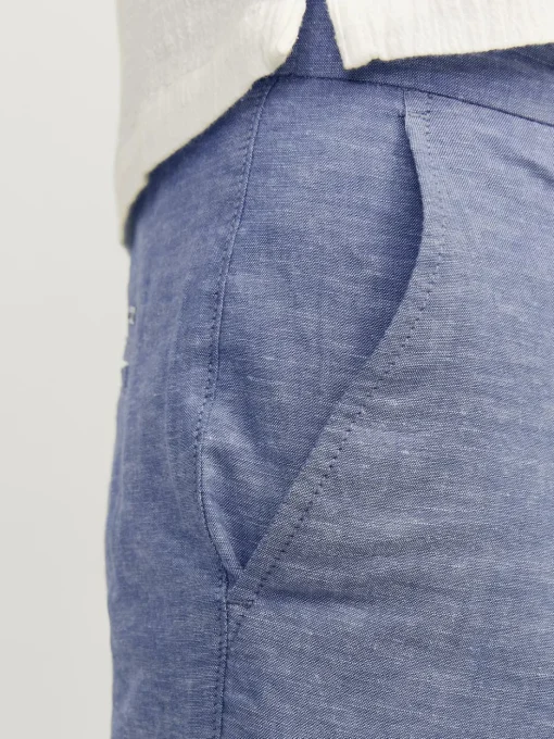 JACK & JONES Ace Summer Chino Pant relaxed fit, heren chino, licht denim melange