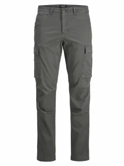 JACK & JONES Ace Tucker Cargo loose fit, heren cargo broek, saliegroen