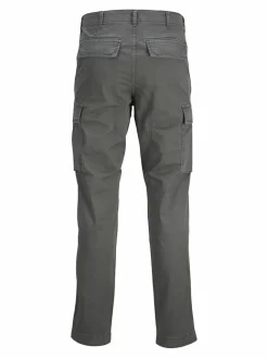 JACK & JONES Ace Tucker Cargo loose fit, heren cargo broek, saliegroen