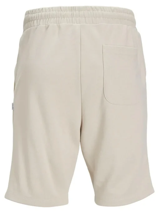 JACK & JONES Bradley Sweat Shorts loose fit, heren joggingbroek kort, beige