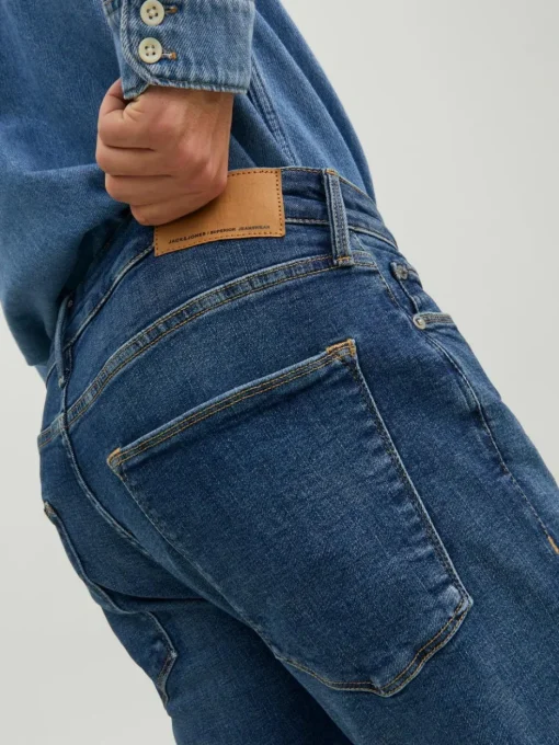 JACK & JONES Clark Evan Jos regular fit, heren jeans, denimblauw
