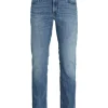 JACK & JONES Clark Original regular fit, heren jeans, denimblauw