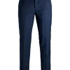 JACK & JONES Franco Trouser slim fit, heren pantalon, donkerblauw