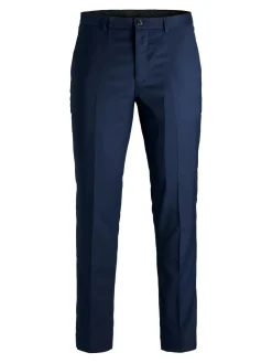 JACK & JONES Franco Trouser slim fit, heren pantalon, donkerblauw