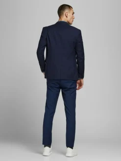 JACK & JONES Franco Trouser slim fit, heren pantalon, donkerblauw