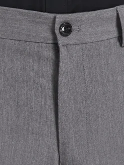 JACK & JONES Franco Trouser slim fit, heren pantalon, lichtgrijs melange
