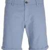 JACK & JONES Fury Shorts regular fit, heren korte broek, middenblauw