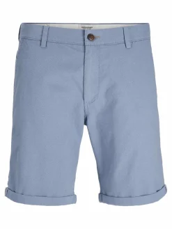 JACK & JONES Fury Shorts regular fit, heren korte broek, middenblauw