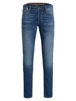 JACK & JONES Glenn Icon loose fit, heren jeans, denimblauw