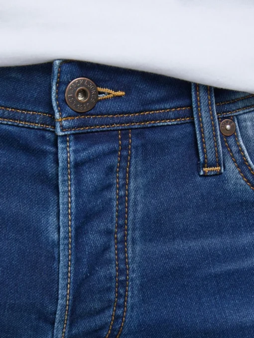 JACK & JONES Glenn Icon loose fit, heren jeans, denimblauw