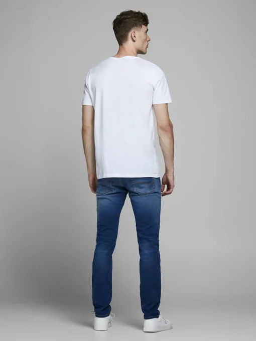 JACK & JONES Glenn Icon loose fit, heren jeans, denimblauw