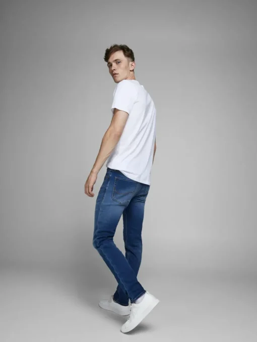 JACK & JONES Glenn Icon loose fit, heren jeans, denimblauw