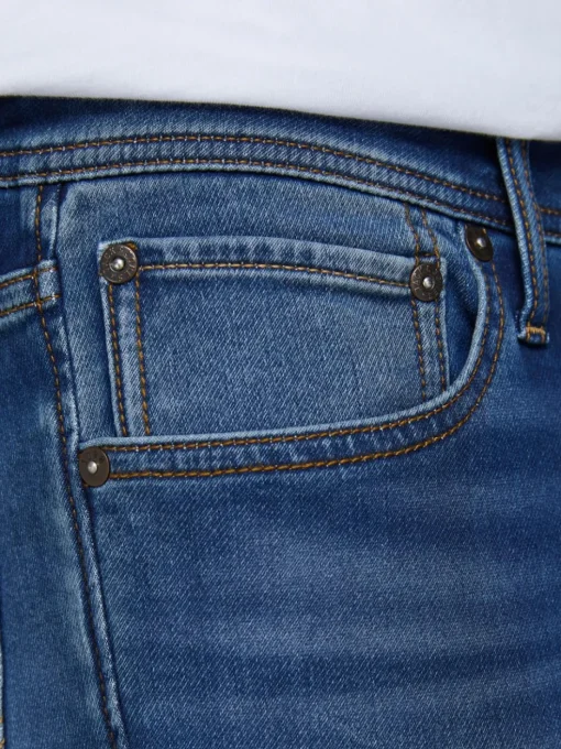 JACK & JONES Glenn Icon loose fit, heren jeans, denimblauw