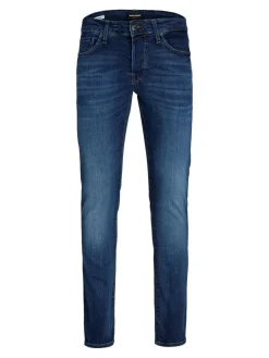 JACK & JONES Glenn Icon slim fit, heren jeans, denimblauw