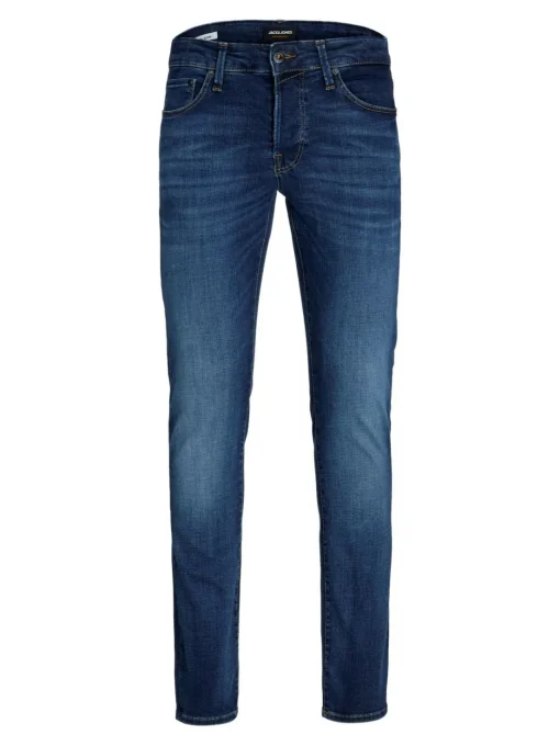 JACK & JONES Glenn Icon slim fit, heren jeans, denimblauw