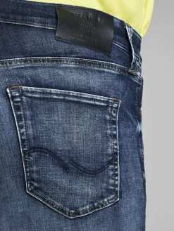 JACK & JONES Glenn Icon slim fit, heren jeans, denimblauw