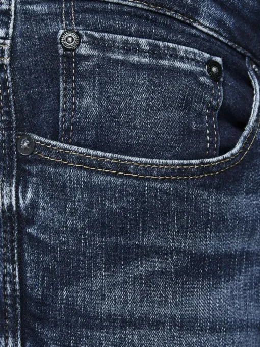 JACK & JONES Glenn Icon slim fit, heren jeans, denimblauw