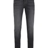JACK & JONES Glenn Original loose fit, heren jeans, zwart denim
