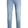JACK & JONES Glenn Original loose fit, heren jeans, denimblauw