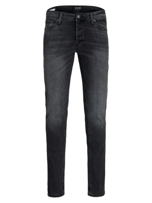 JACK & JONES Glenn Original loose fit, heren jeans, zwart denim