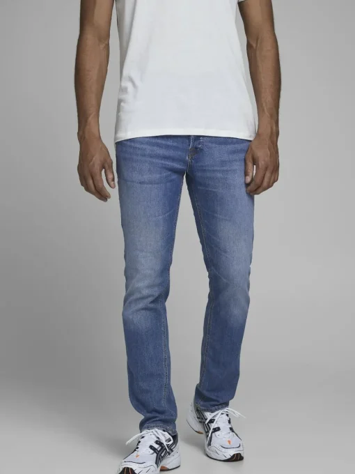 JACK & JONES Glenn Original loose fit, heren jeans, denimblauw