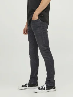 JACK & JONES Glenn Original loose fit, heren jeans, zwart denim