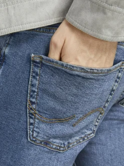 JACK & JONES Glenn Original loose fit, heren jeans, denimblauw