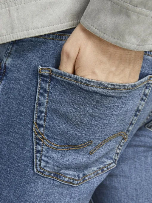 JACK & JONES Glenn Original loose fit, heren jeans, denimblauw
