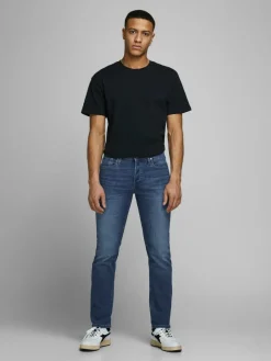 JACK & JONES Glenn Original slim fit, heren jeans, denimblauw