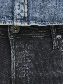 JACK & JONES Glenn Original loose fit, heren jeans, zwart denim