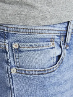 JACK & JONES Glenn Original loose fit, heren jeans, denimblauw
