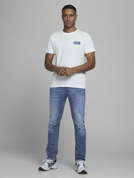 JACK & JONES Glenn Original loose fit, heren jeans, denimblauw