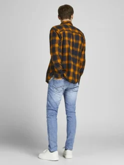 JACK & JONES Glenn Original loose fit, heren jeans, denimblauw
