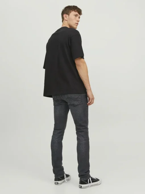 JACK & JONES Glenn Original loose fit, heren jeans, zwart denim