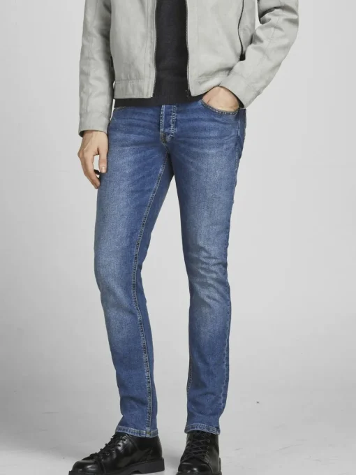 JACK & JONES Glenn Original loose fit, heren jeans, denimblauw